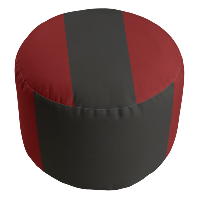 repose-pieds rond 20,5", Red/Dark Gray/Red