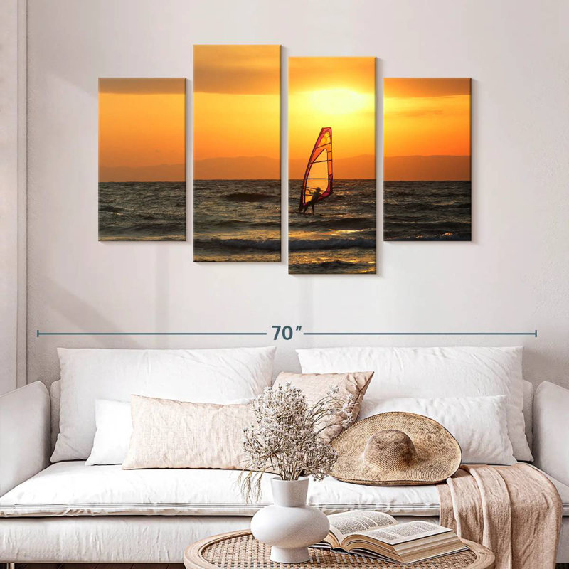 Sunset windsurfer Sireci