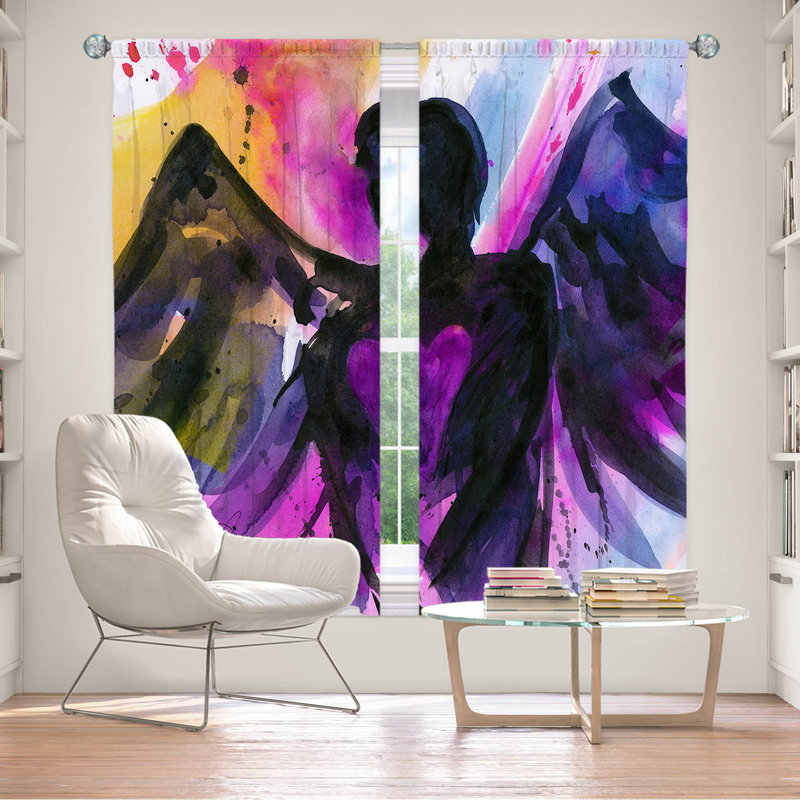 Rideau en polyester, L 40 po x L 82 po