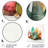 Green And Orange Spiritual Stone Blooms - Spiritual Stone Metal Wall Art-1642678539