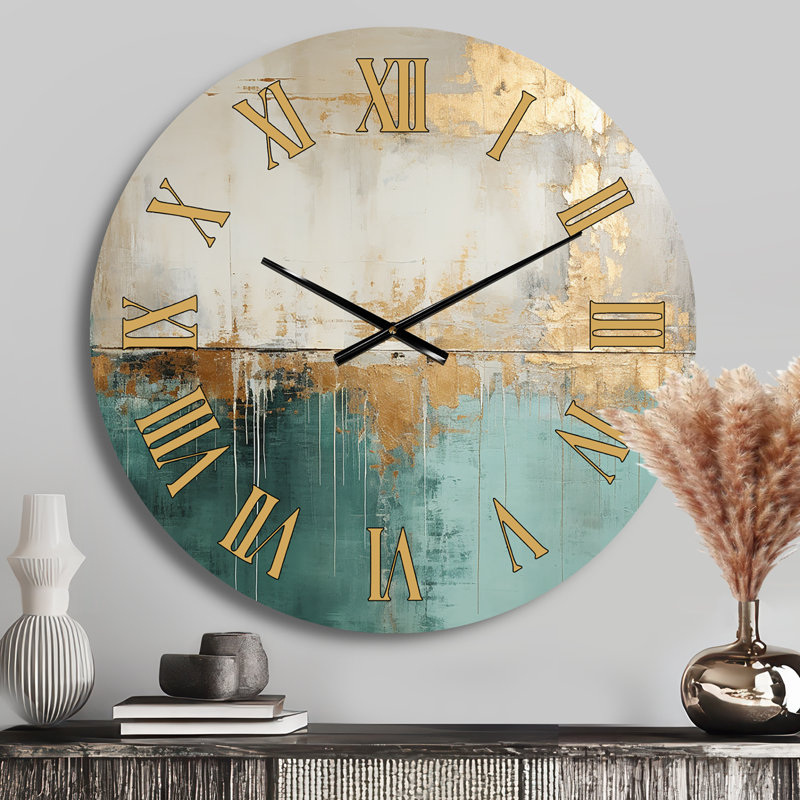 Horloge murale Minimalisme, Médium