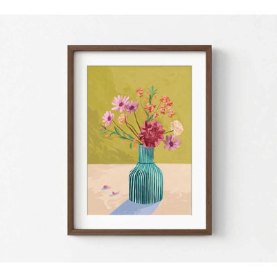 Wilderflowers, reproduction d'art: aquarelle botanique