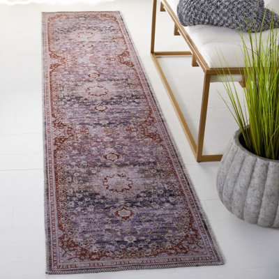 Hallel Performance Machine Washable Oriental Rug