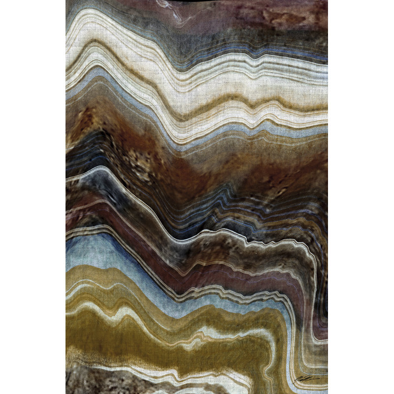 Mineral Spirit I by John Butler - Painting Print, 122cm H x 81cm W, Black Floater Frame