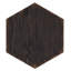 Americana Hexagon End Table-1392376991