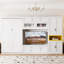 Lit escamotable simple avec tiroir de rangement et armoires-1385388977