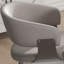 Ensemble de 2 chaises de salle à manger, chaises de cuisine en cuir PU avec pieds en métal, accoudoirs ergonomiques, coussin éponge confortable, structure robuste pour la salle à manger, coin repas