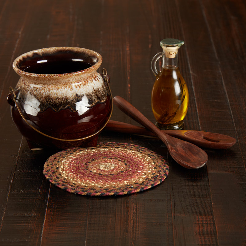 Cotton Round 1 Piece Trivet