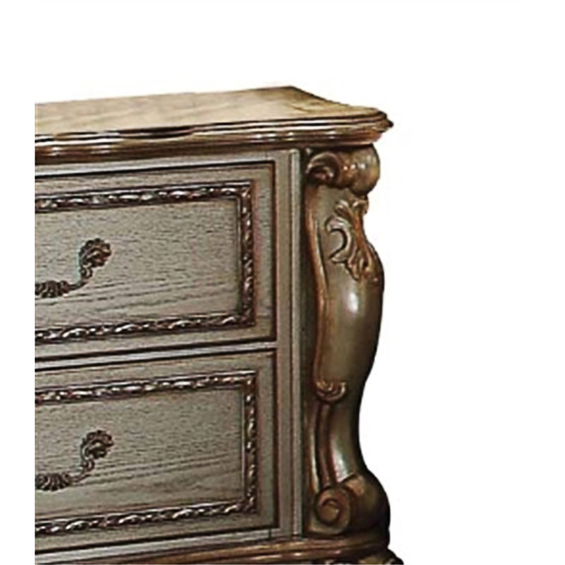 Table de chevet de chevet avec tiroir
