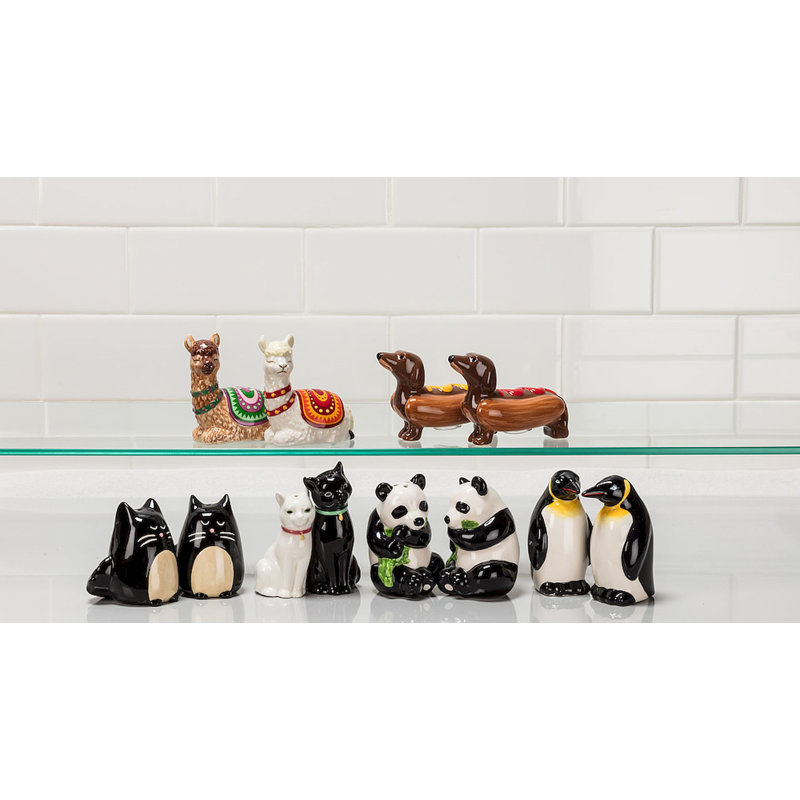Mr. MJs Simple Cat Salt and Pepper Shaker Set