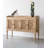 Retro Simple Carved Large-Capacity Console Table