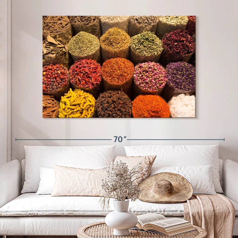 Yarlin Spice Baskets, 34" H x 51" W