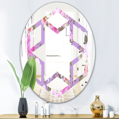 Miroir mural Hexagon