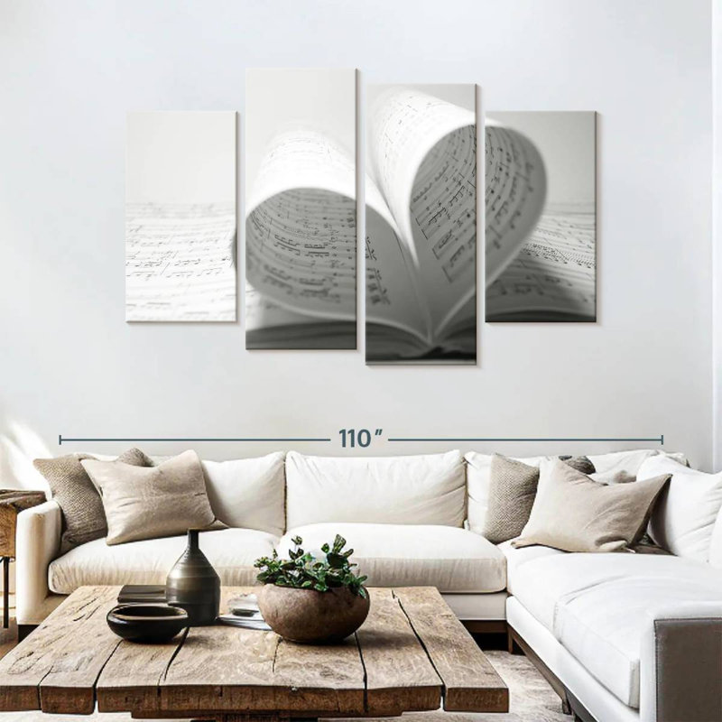 Love For Music, 54" H x 84" W