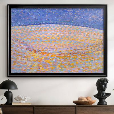 Pointillist Dune Study (Dune II) - Piet Mondrian - Toile tendue avec châssis, 1909