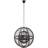 Modway Gravitate Globe Rustic Oak Wood Pendant Light Chandelier - 34