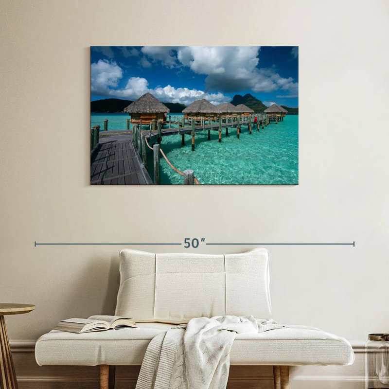 Aletra Bora Bora Beach Villa, H 26 po x l 39 po