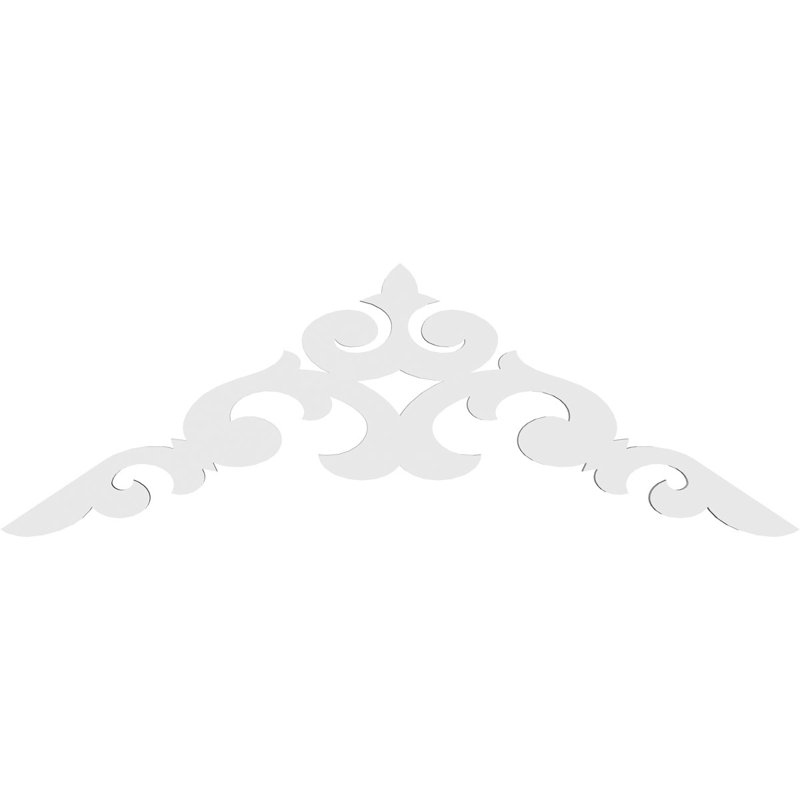 Pignon Kendall de qualité architecturale en PVC (4/12), H 6 po x l 36 po x P 1 po