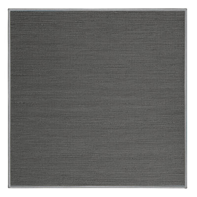 Tapis brun uni lavable à la machine