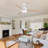 Small-CF 48''-3 Blades Smart Ceiling Fan With LED Light, Remote Control, Works With Alex And Tuya App-1595950882