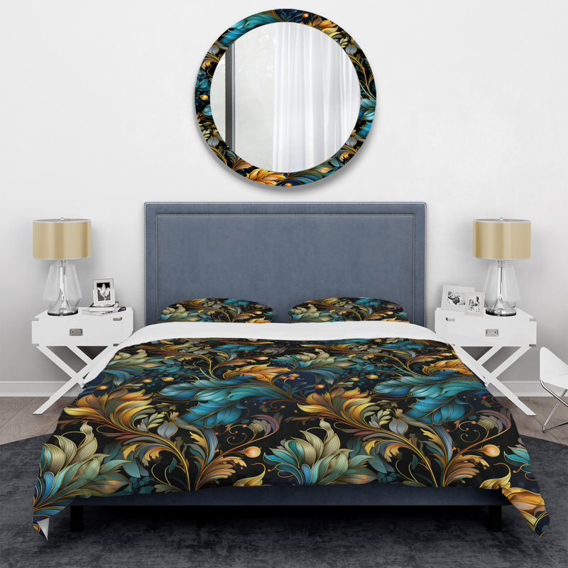 Ensemble de housse de couette Nouveau Victorian Elegance Victorian, Housse de couette pour très grand lit et 2 très