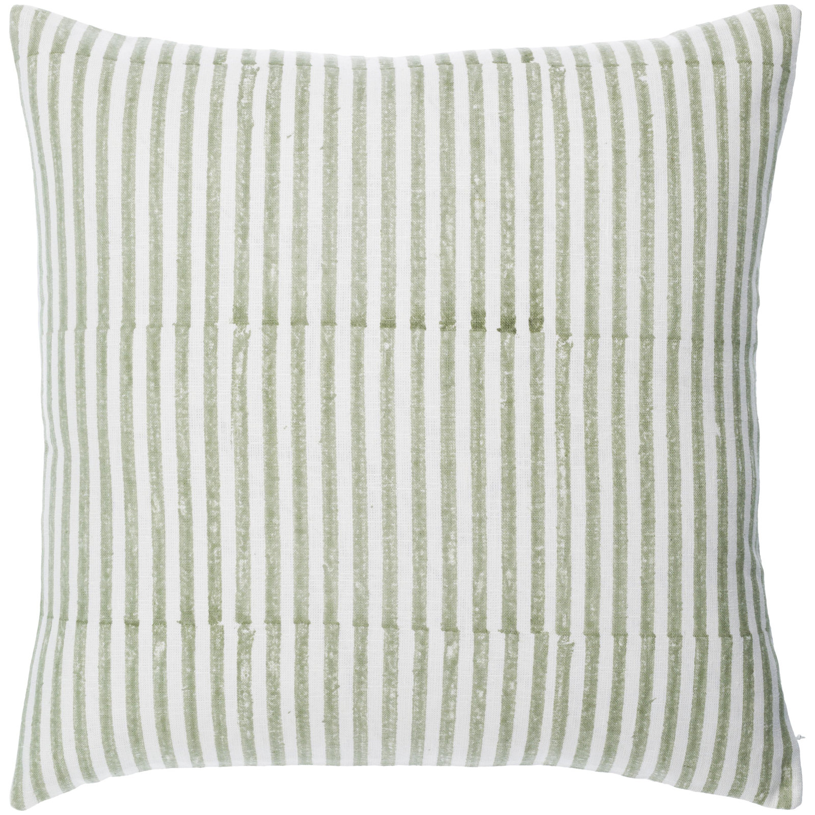 Anden Throw Pillow, 20" x 20", Green, Polyester/Polyfill