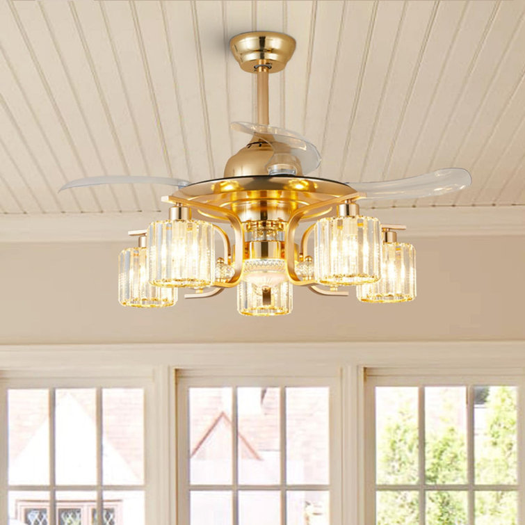 Isco Ceiling Fan with 5 Light Kit