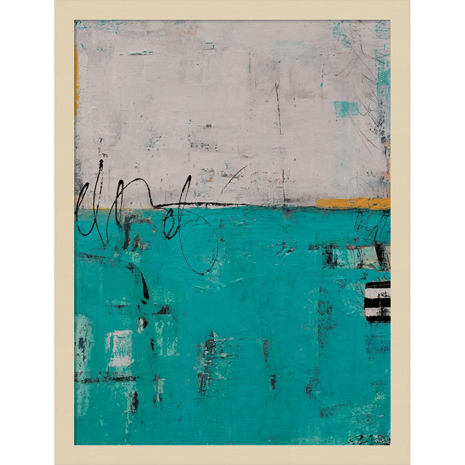 Urban Harmony Print by Erin Ashley, 21" H x 16" W, Brown