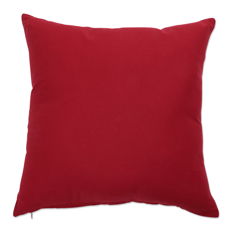 Floral Reversible Throw Pillow