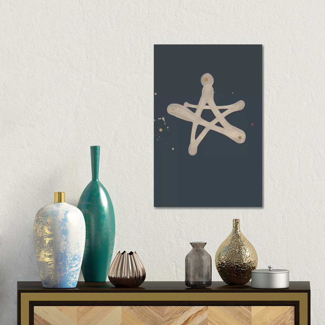 A New Star Is Born (Dark Blue Version) von Thoth Adan - Giclée auf Leinwand ohne Rahmen