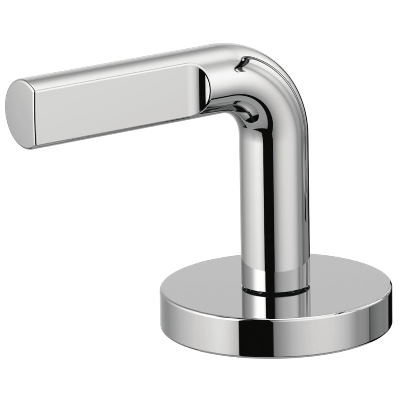 Litze® Widespread Lavatory Faucet With Low Spout, Notch Lever Handle, Polished Chrome, 1.2 GPM