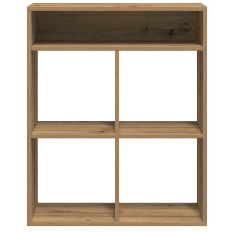 Shaliek Bookcase, Artisan Oak, 80cm H x 66cm W x 31cm D