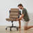 Mid-Back Swivel Task Chair with Arms-498340018