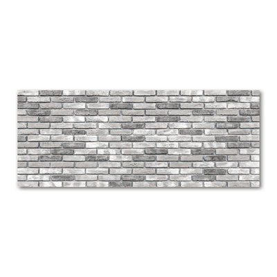 Brick Wall - Wrapped Canvas Print