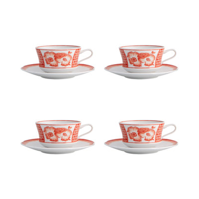 Coralina Porcelain Teacup