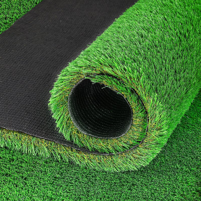4Ft X 10Ft Outdoor Artificial Grass Runner Rug, 1.38" Thick Realistic Turf Mat For Patio, Balcony, Garden, Or Lawn