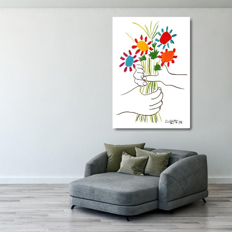 Petit Fleurs, 40" H x 28" W