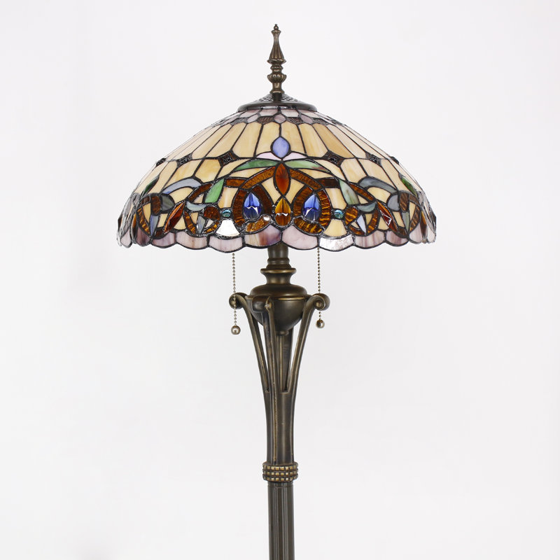 Lampe sur pied Tiffany Serenity Victorian