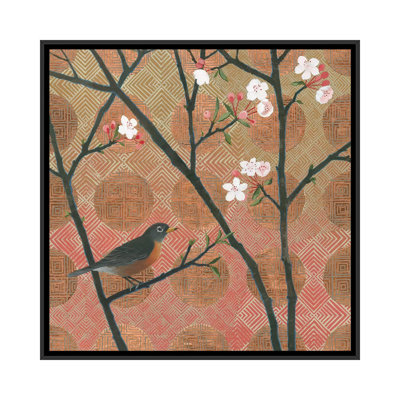 « cerise fleurs ii », impression sur toile tendue