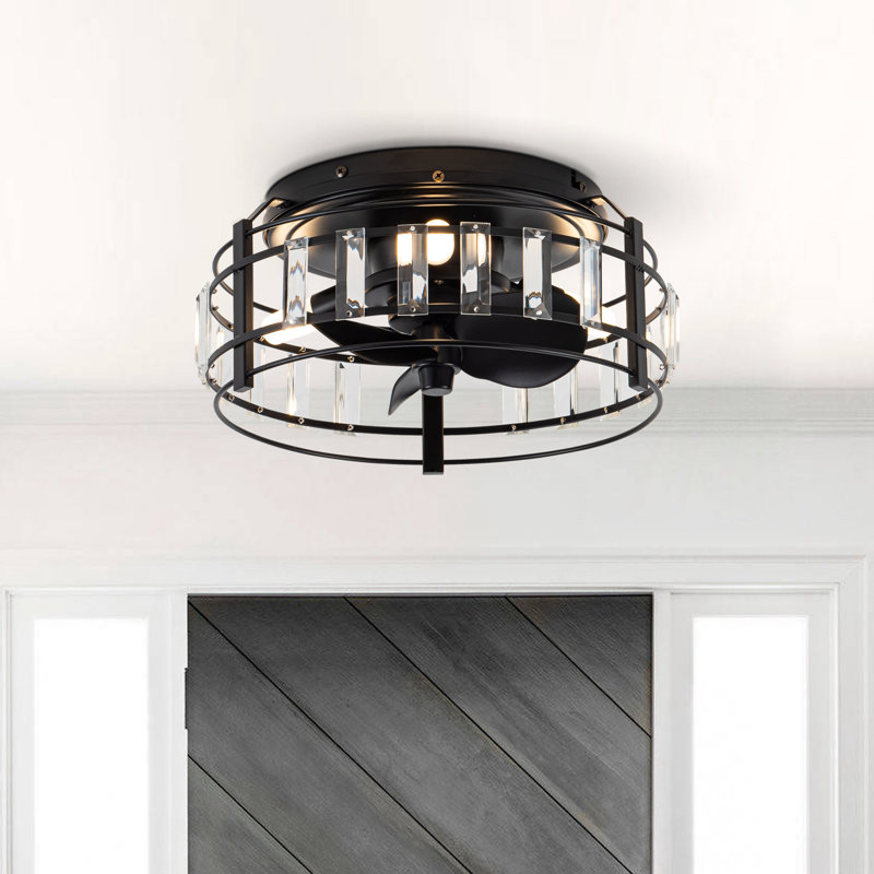 Ventilateur de plafond 12,7 po avec ensemble d'éclairage Pettigrew