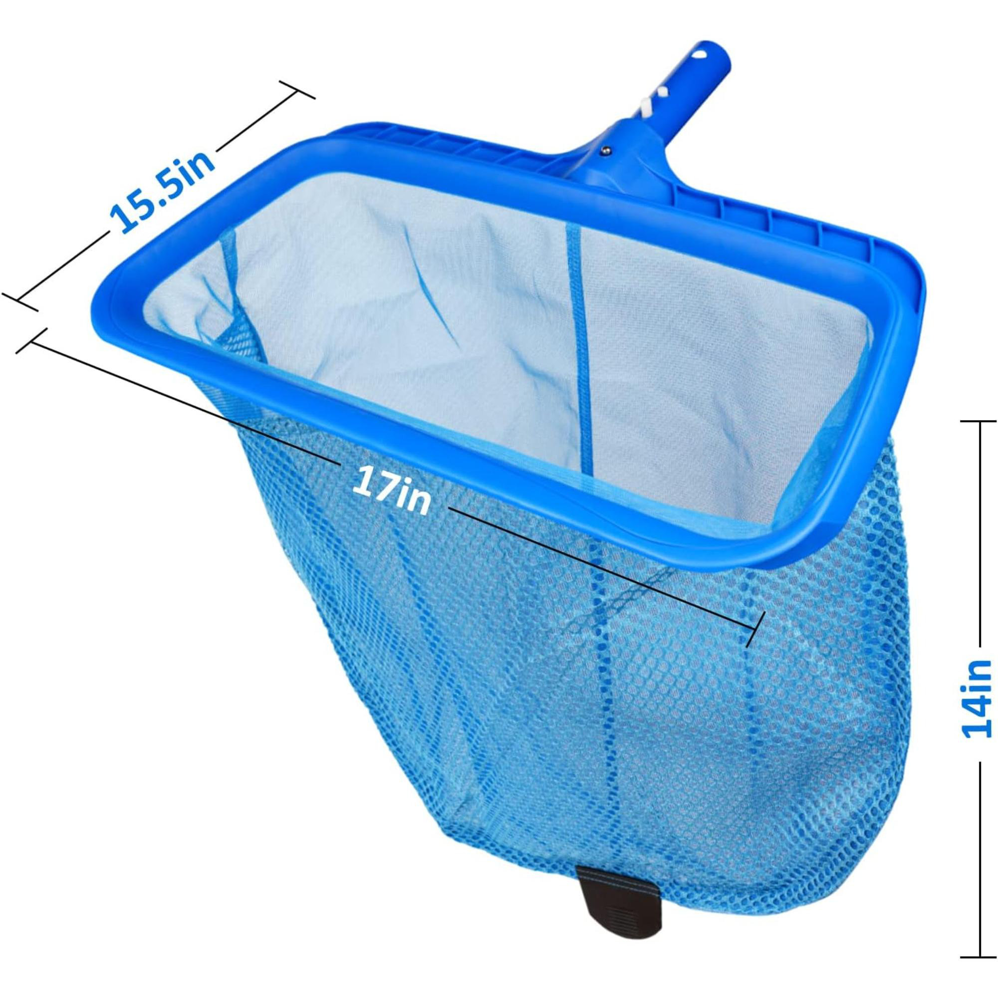 Pool Rake Net Textiles Hub Swimming Pool Skimmer Net, Fine Mesh Pool Leaf Rake Net ...