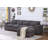 123" Wide Reversible Modular Sofa with Ottoman-970318932
