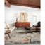 Tapis gris / gris Kanesha-649416977