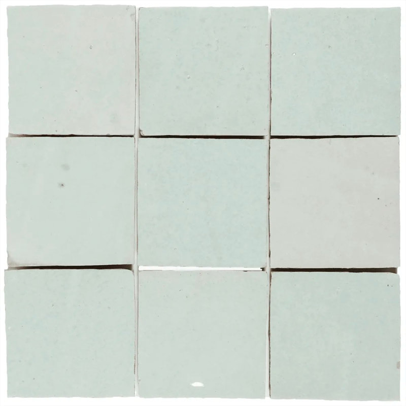 Carreau de céramique Oasis Zellige, 4 po x 4 po