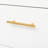 White 5-Drawer Dresser With Wheels & Handles