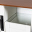 Armoire à tiroirs, armoire de bar, buffet, armoire de rangement, console de service de buffet, porte en verre Changhong, tablette en verre trempé, salle à manger, salon, couloir de cuisine (armoire)-1998505956