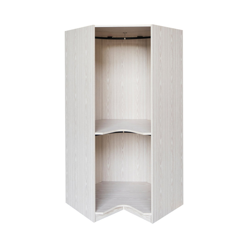 Commode naturelle, garde-robe de coin