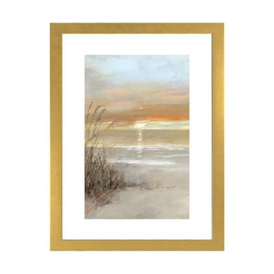 «Malibu Sunset» par Sally Swatland - reproduction d'art