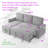 Sleeper Sofa Convertible Sofa Bed Sofa Arm Sofa Bed Couch Sleep Sofa Comfy Sofa Modern Sofa