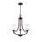 Hanford Five Light Chandelier from Generation Lighting -1957703674-1957703653